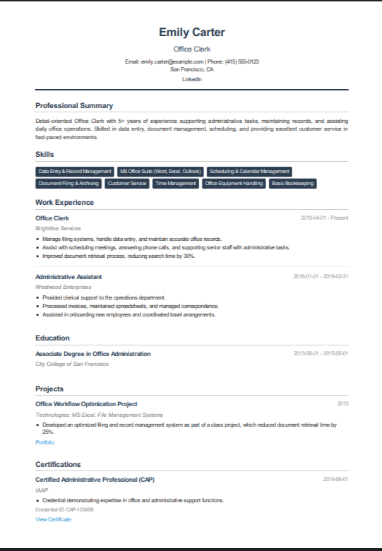 Executive Pro Resume Template